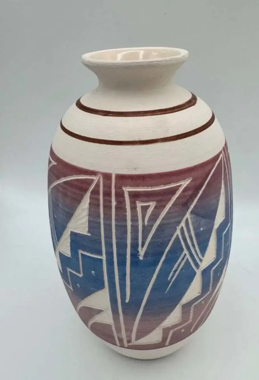 VTG Southwestern Signed R. Gonza Pottery Vase